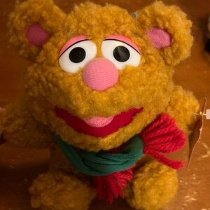 Vtg 1988 McDonalds Toy Jim Henson Baby Fozzie Bear Plush Stuffed Animal 8” NWT